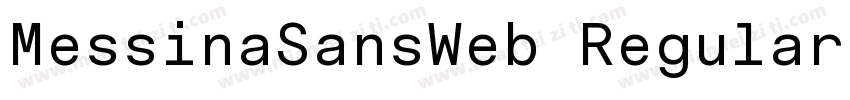 MessinaSansWeb Regular字体转换